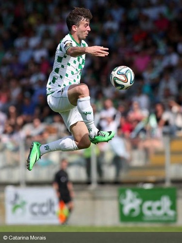 Tiago Borges, avançado açoriano...