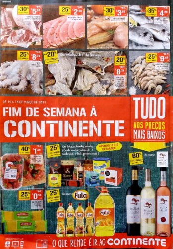 antevisao folheto continente fim de semana 15 a 18