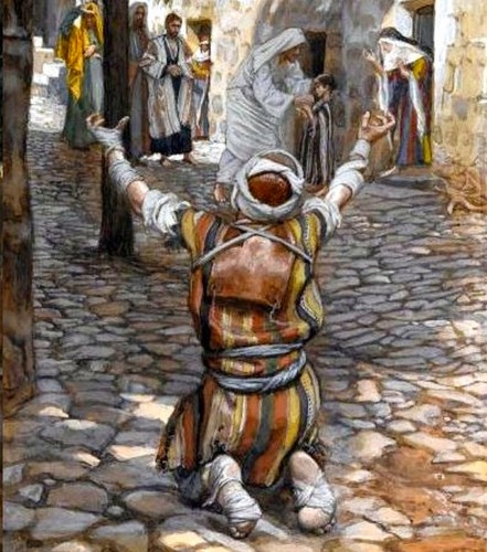 Healing of the Lepers at Capernaum (Guérison des Healing of the Lepers at Capernaum (Guérison des