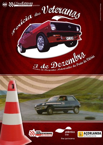 O cartaz do evento, da autoria do Francisco Veloso...