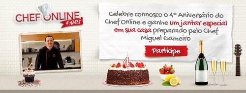 Aniversário Chef Online | PASSATEMPO |