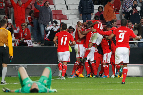 Jogadores do Besiktas festejaram ao saber que ficavam no grupo do Benfica -  Liga dos Campeões - SAPO Desporto