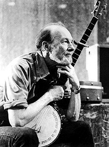 Pete Seeger morreu sempre jovem...