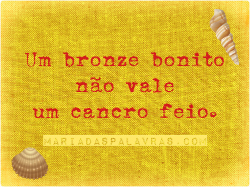 Ipsis verbis de Verão - Maria das Palavras