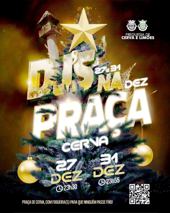 Cerva - Fim e Passagem D`Ano 2025 - 2026.