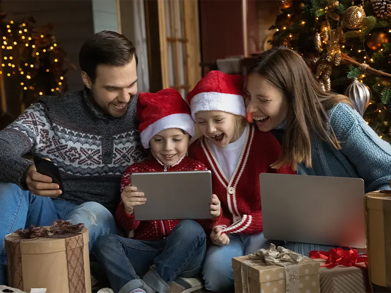A magia do Natal tecnológico