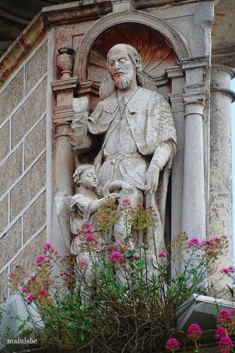 Aqueduto de S. Sebastião. Arco principal. S. Roqu