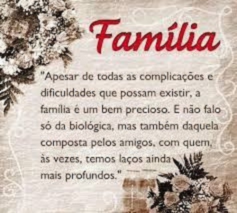 O sangue não constitui a família. Esses são parentes. Família são aqueles  com quem você compartilha as.coisas Doas e ruins e ainda amam uns dos  quiros no fim. Sãioaqueles quayyocê escolhe. 