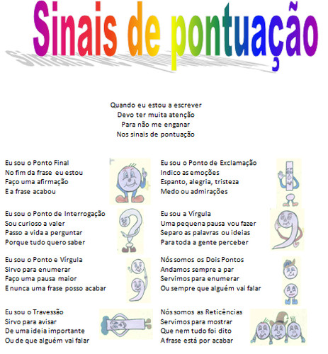 Sinais de pontuação: quais são, funções - Mundo Educação