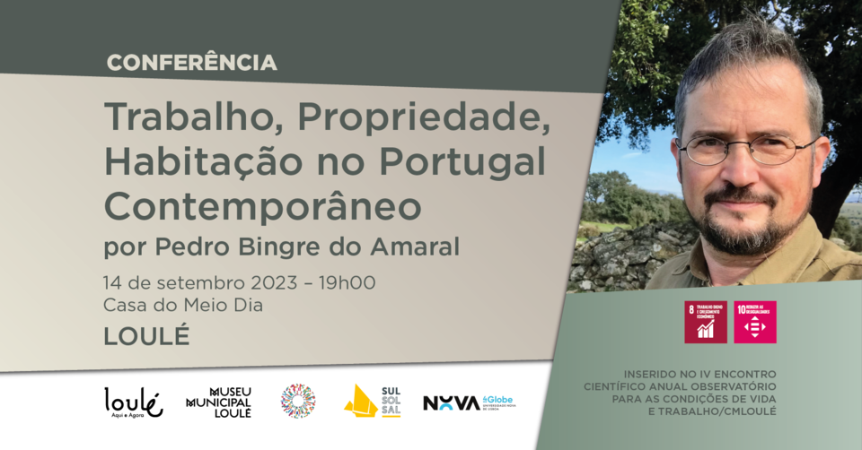 Conferência Trabalho Pedro Bingre do Amaral_event