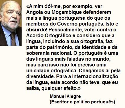 O brasileiro Erick de Castro Valverde dixit: « () desenvolvam políticas  públicas para preservar os traços linguísticos do vosso povo, ou muito em  breve, o que hoje se conhece como o sotaque