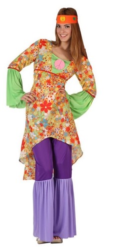 Fato Hippie Psicodelica Mulher | A Casa do Carnaval