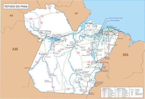 CIDADES E LOCALIDADES COM MESMO NOME - PARÁ E PORTUGAL - luizpaulopina