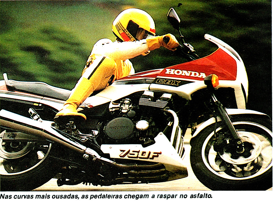 A História de uma lenda: o primeiro teste da Honda CBX 750F