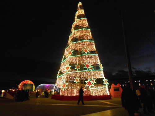 Árvore de Natal 2014 Praça do Comércio 1.JPG