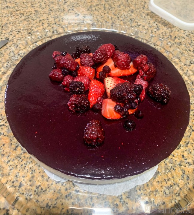 Red berry Cheesecake Recipe - The2Planners