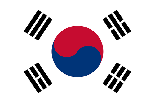 Bandeira da Coreia do Sul