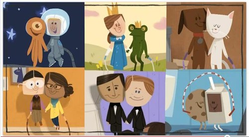 Dia dos Namorados 2017 Doodle - Google Doodles