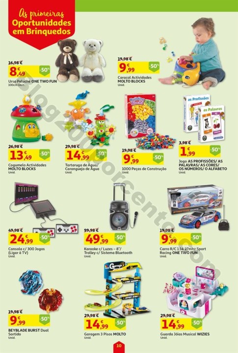 Antevisão Folheto AUCHAN trafego euro promoções