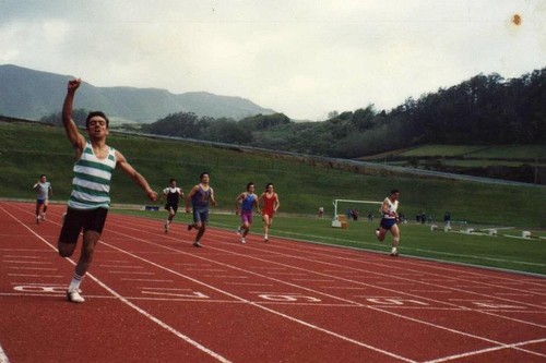 200m no Regional de Juvenis de 1992...