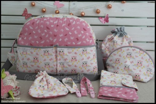 Conjunto de maternidade Mochinhos e Borboletas1.JP