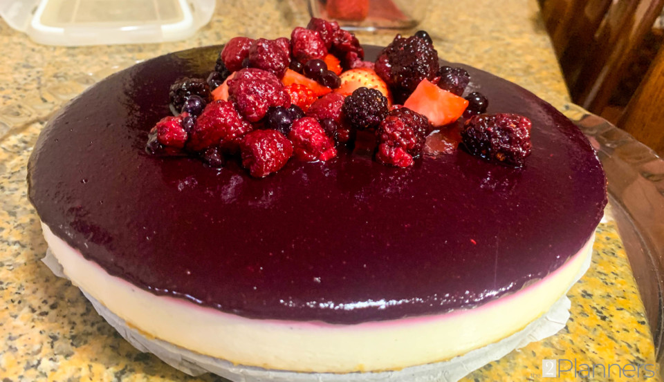 Red berry Cheesecake Recipe - The2Planners