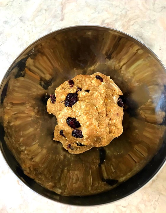 Bolachas integrais de arandos e aveia da ericeira 