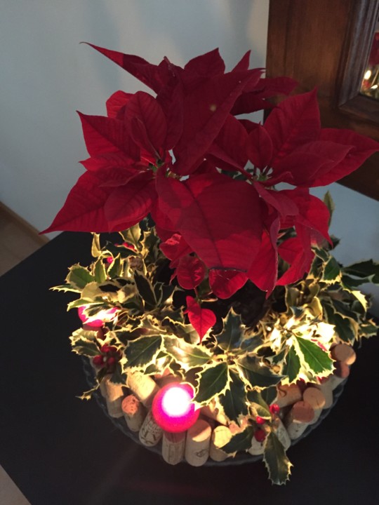 Centro de mesa de natal