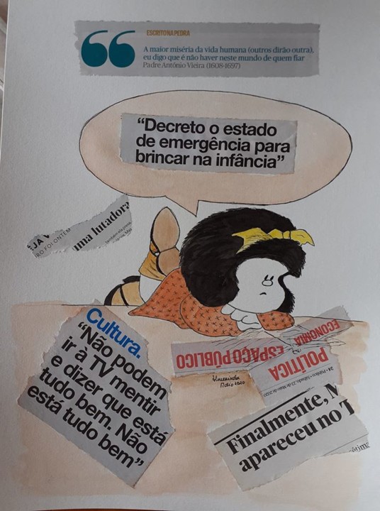 Jogo da Memória Mafalda