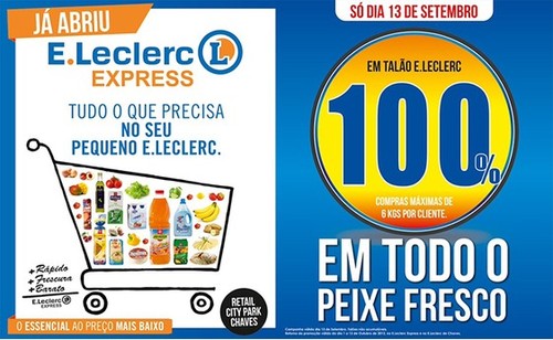 100% em Peixe Fresco - E-Leclerc