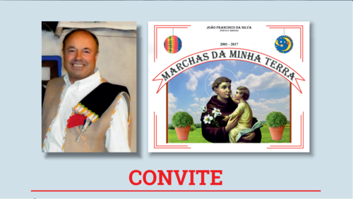 Convite "Marchas da Minha Terra" "Poeta d'Arruda". png