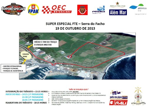 Mapa da SE FTE Serra do Facho...