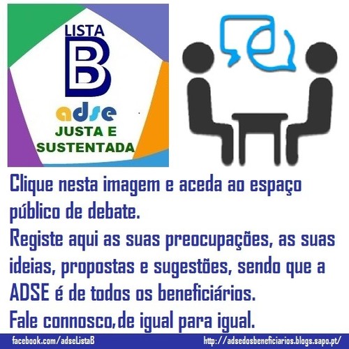 ADSE - LISTA B - DEBATE