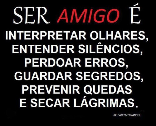 Ser amigo