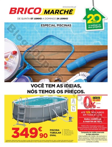 Antevisão Folheto BRICOMARCHÉ  Promoções de 7 