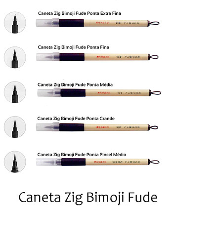 Caneta Zig Bimoji Fude.bmp Caneta Zig Bimoji Fude.bmp