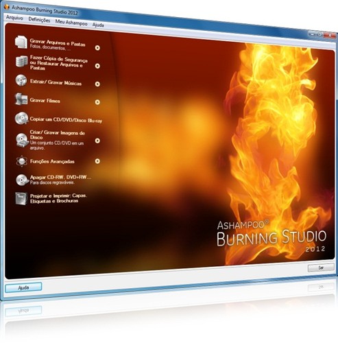 programa gravar cd ashampoo