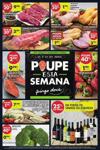 Antevisão Folheto PINGO DOCE Madeira promoções 