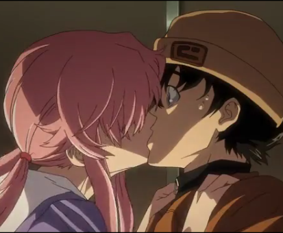 Mirai Nikki (ongoing) - Its Suika Time!