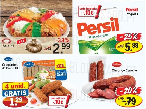 Promoções (LIDL) de Quinta a Domingo, de 2 a 5 janeiro