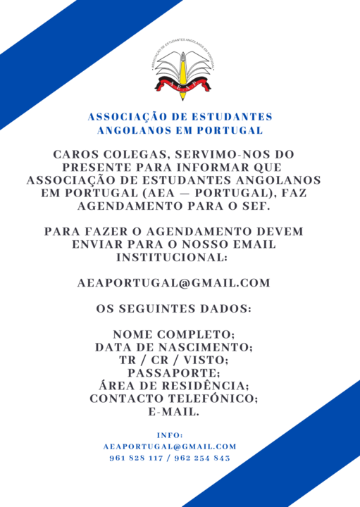 Caros colegas,Servimo-nos do presente para informa