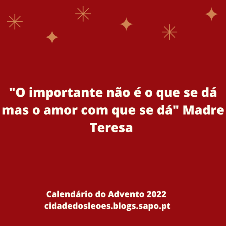 Imagem para as Redes Sociais a Vermelho e Dourado 