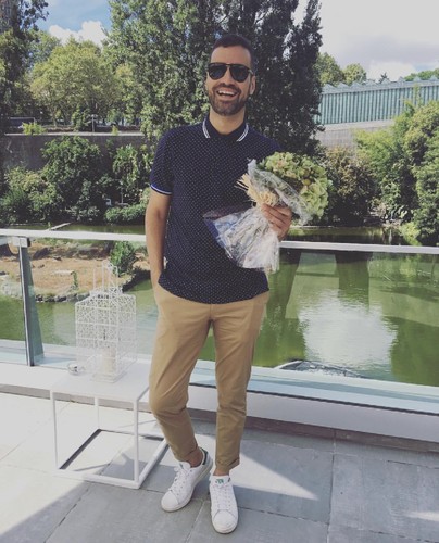 Nuno Matos Cabral no envento CIN na Estufa Fria em