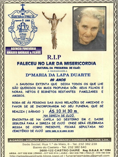 RIP- DE MARIA DA LAPA DUARTE-89 ANOS (CUJÓ) 001.j