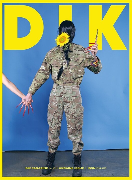 A capa da DIK Fagazine, Ukraine Issue, a história
