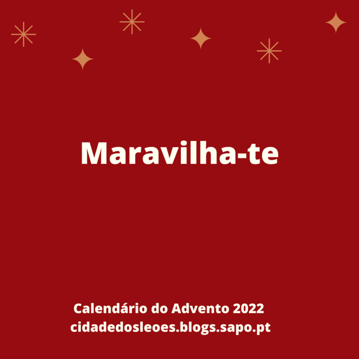 Imagem para as Redes Sociais a Vermelho e Dourado 