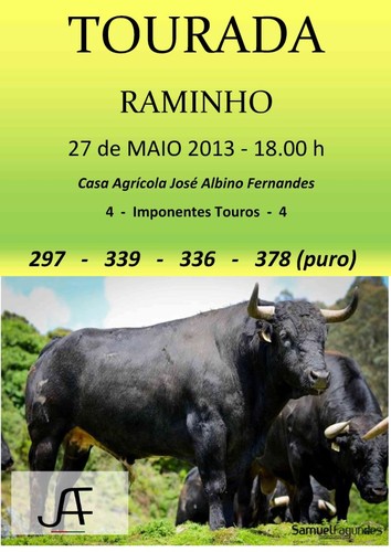 Tourada de fama no Raminho...