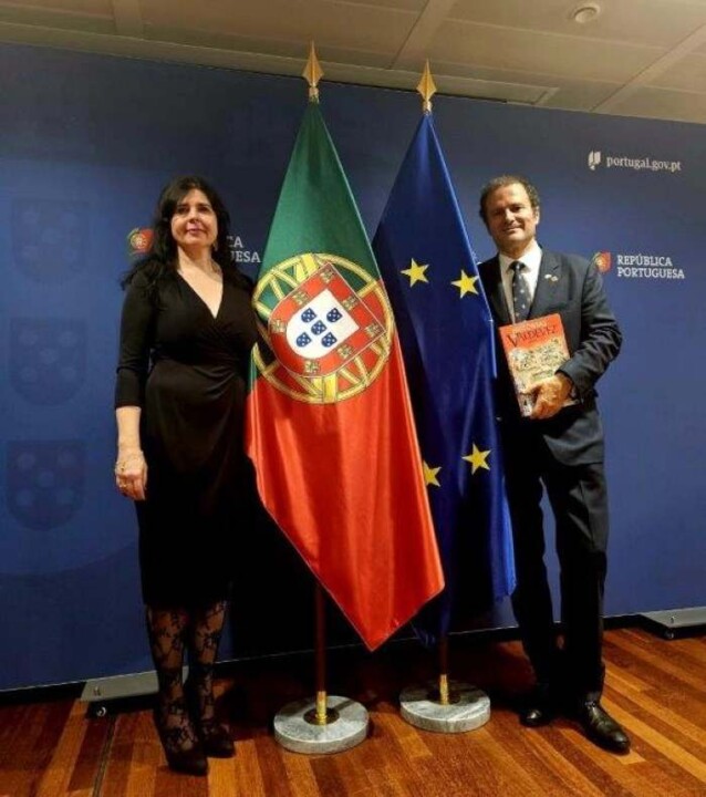 Vitor e Trinn na Mostra gastronómica.jpg