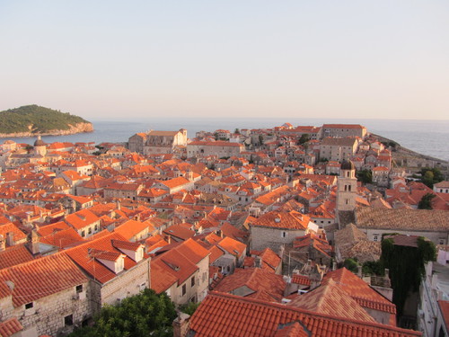 Dubrovnik Old Town vista da Dubrovnik Wall