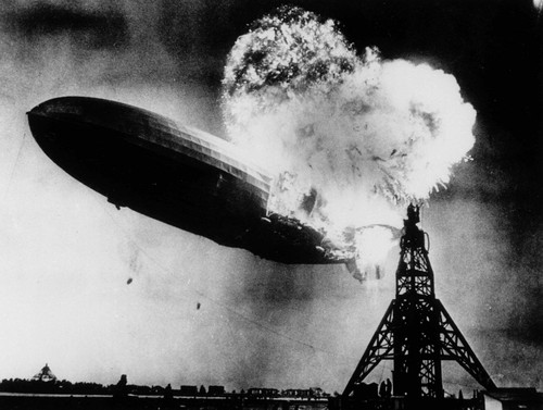 The Hindenburg Disaster, Sam Shere, 1937.jpg